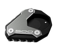 para NINJA500 para Z500 para Ninja 500 para Z SE 2024 2025 Almohadilla Soporte Motocicleta Lateral Placa Ampliadora Almohadilla del Soporte de estacionamiento(Style 6)