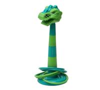 para niños Toss Game - Juego de apilamiento de Juguetes de jardín de Dinosaurios | Kit de Actividad educativa - Diversión al Aire Libre para niños niñas Camping Picnic Verano Campamento