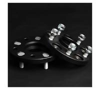 Para Nissan 350Z/370Z Para GTR Para Maxima Para Altima Para Fuga Para Leaf 2 Piezas 15/20/25/30/35mm 5x114,3 66,1mm Adaptador Espaciador De Rueda Separadores Ruedas Coche(2Pieces 40mm black)
