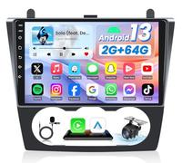Para Nissan Altima 2008 2009 2010 2011 2012 Android Radio Estéreo: Reemplazo de pantalla táctil de 9 pulgadas CarPlay Android Auto Bluetooth WiFi GPS FM Cámara de respaldo (CA manual)