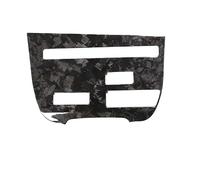 Para Nissan GTR R35 2008-2016 Embellecedor Decorativo Para El Marco Panel CD De La Consola Central Fabricado En Fibra Carbono Real. Accesorios Para Interior Coche(Forged pattern)