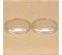 para Nissan NV200 Cube Qashqai Tiida Juke, Cubierta de Lente de Cristal de luz antiniebla Externa Redonda de 90mm para Coche