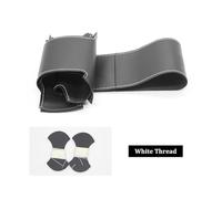 Para Nissan Para 200SX S15 2001-2002 Para Silvia Para Skyline Para R34 Para GTR Para GT-R 1998 1999 2000 2001 Funda Volante Volante Transpirable Cubierta(White Thread)