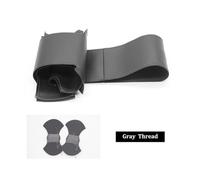 Para Nissan Para 200SX S15 2001-2002 Para Silvia Para Skyline Para R34 Para GTR Para GT-R 1998 1999 2000 2001 Funda Volante Volante Transpirable Cubierta(Gray Thread)