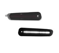 Para Nissan Para 300ZX Para Z32 1990 1991 1992 1993 1994 1995 1996 Luces LED De Estacionamiento Parachoques Trasero Coch Marcadoras Laterale Luz Señal Giro Luces Indicador(Smoked Lens White)