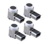 para Nissan para Infiniti para Q50 Q50L Sensor Distancia Estacionamiento PDC Radar Marcha Atrás Trasero 284384GA0A 28438-4GA0A Sensores De Aparcamiento(4pcs-Silver)