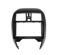 para Nissan para March para Micra K13 2010-2016 Adaptador Fascia Marco Coche De 9 Pulgadas Kit Panel Montaje De Radio Tablero MENSUNUBNM(2013-2016)