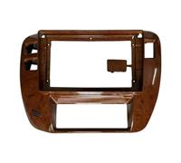 para Nissan para Patrol 1997-2005 Kit DeMarco Radio Automóvil Reproductor Audio Y Video Instalación Panel Tablero Placa Frontal Bisel Montaje CFCKHPTHAZ(Mahogany LHD)