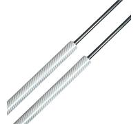 Para Nissan Para Patrol Y61 1997-2018 410MM Soportes Elevación Boonet Frontal Resortes Gas Barras Brazo Amortiguador Capó Puntales Muelle Neumático Capó De Motor(Silver CF)