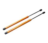 Para Nissan Para Qashqai J10 2006-2013 Para Dualis Modificar Soporte Elevación Amortiguado Gas Resorte Amortiguador Varillas Apoyo Kit Puntal Capó Amortiguador Gas Capó(Orange carbon fiber)
