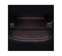 para Nissan para Qashqai J10 2007-2013 Esteras para Maletero Trasero Revestimiento De Alfombras Laterales Altas Estilo Coche Carga Revestimiento para Maletero de Coche(Black Red)