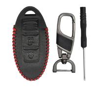 para Nissan para Qashqai J11 2013 - 2020 para Marzo De 2002-2016 Funda De Cuero para Llave De Coche Funda Protectora para Llavero