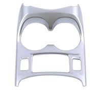 Para Nissan Para Qashqai J11 2014-2020 Consola Central Del Coche Panel De La Caja De Cambios Cubierta Del Portavasos YIJIAVSX(B Matte Silver)