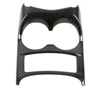 Para Nissan Para Qashqai J11 2014-2020 Consola Central Del Coche Panel De La Caja De Cambios Cubierta Del Portavasos YIJIAVSX(A Carbon Fiber Color)