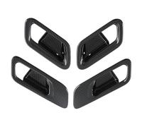 Para Nissan Para Qashqai J12 2022 2023 2024 Accesorios De Estilo Para La Cubierta De La Manija Interior De La Puerta Del Coche DYDGUTUFB(Black Carbon Fiber)