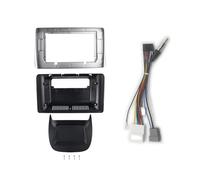 para Nissan para Sentra 2001-2006 2 DIN Radio Fascia Auto Estéreo Audio Reproductor DVD Panel Tablero Marco Consola Central Soporte Marco de Radio(Fascia y Cable,10,1 Pulgadas)
