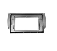 para Nissan para Sentra para Sylphy 2012-2019 Embellecedor De Salpicadero Fascia para Radio De Coche 2 DIN De 10.1 Pulgadas Marco para Estéreo Y DVD PYPFQUMQGR(Frame-Gray)