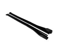 para Nissan para Sentra para Sylphy 2016-2021 2022 Faldones Laterales Extensiones Divisores Winglet ala Parachoques Labio Falda Lateral Coche(Gloss Black)