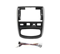 para Nissan para Terrano 2014 2015 2016 9 Pulgadas Auto Fachada Radio Panel Tablero Instalar Consola Aro Placa Adaptadora Cubierta Trim Marco Marco de Radio(Cable del Marco)