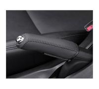 para Nissan Pathfinder R51 2005-2013 Funda de Freno de Mano,Protector de Empuñadura Efecto Fibra de Carbono, Cubierta de ABS Cromado, Accesorios de Interior,C