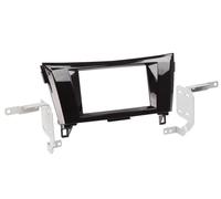 Para Nissan X-Trail T32 Marco Radio Coche Marco Empotrado Doble Din 2-DIN Negro
