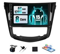para Nissan Qashqai J11 X-Trail T32 2013-2017, Android 15, 6G+128G 8Núcleos GOHHDL Radio para Nissan Qashqai J11 Carplay Android Auto, Pantalla de 10 Pulgadas con BT GPS WiFi FM/RDS HiFi EQ DSP SWC