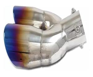 para Nissan XTRAIL T32 2014-2020, Salidas de Escape Dobles con embellecedores.