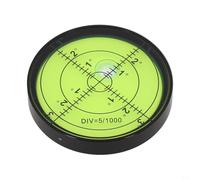 para nivel Circular Metálico, Precisión 1-3 Grados, Negro para(B) | Para Talleres MecÃ¡nicos, Alta PrecisiÃ³n, para ideal TÃ©cnicos, para acero Inoxidable, 60x10mm