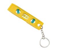 para nivel de torpedo con viales de burbujas lineales, tira magnética y llavero para diseño de construcción, carpintería y proyectos de bricolaje - 95 x 21 x 9 mm, ABS Plas