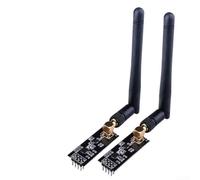 Para NRF24L01+ PA para módulo transceptor inalámbrico LNA 2.4GHz con interfaz de antena SMA 125 canales de frecuencia compatibles con placas Arduino