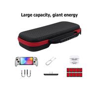 -Para NS Hori Estuche protector de transporte Bolsa de almacenamiento de controlador de juego de gran capacidad