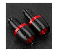 Para NT1100 Para NT 1100 Para DCT 2022 2024 Empuñaduras De Manillar Extremos Tapa Barra Accesorios Motocicleta Manillar Grips Cap(Red with logo)