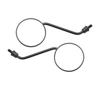 para NX 650 Dominator/XL 600 R/Transalp/MTX 50 Juego de Espejos M10 Negros