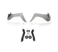 para NX500 NX400 NX 500 2023 2024 Protector De Mano Dedicado Motocicleta Guardamanos Protectores Manillar Parabrisas(White Grey Set)