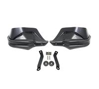 para NX500 NX400 NX 500 2023 2024 Protector Mano Dedicado Motocicleta Guardamanos Protectores De Manillar Parabrisas(Carbon Black Set)
