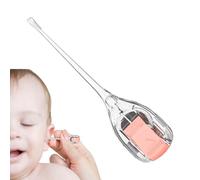 para oídos de bebé,Limpiador de cera para oídos con luz LED - Púa de oído iluminada con LED, removedor de cera para oídos, limpiador de cuchara para oídos con luz LED para niños y adultos