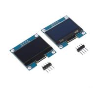 Para OLED 1 Módulo de Pantalla LCD de 3 Pulgadas Carácter Blanco 128x64 Pixeles para I2C Para IIC Protocolo de Comunicación Compatible con Placas de Desarrollo
