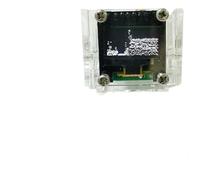 Para OLED para módulo de espectro, pantalla activada por sonido | Para proyectos de audio de bricolaje, 2,44 cm para pantalla OLED, material plástico PCB, mini activado por sonido