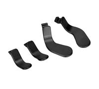 para One Elite Controller Series 2 Model 1797 Controller Piezas de Repuesto de Metal, Incluidas 4 Piezas Trigger Controller Paddles Material de Acero Inoxidable(Negro)