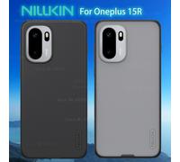 Para Oneplus 15R funda NILLKIN funda ajustada para Oneplus 15R funda protectora súper esmerilada de alta calidad cubierta mate para PC Negro
