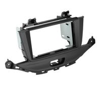 Para Opel Astra K Marco Radio Coche Montaje Marco Empotrado 2-DIN Negro