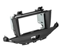 Para Opel Astra K Marco Radio Coche Montaje Marco Empotrado 2-DIN Negro