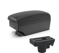 Para Opel Para Astra H 2004-2014 Guantera Con Portavasos Y Compartimento Almacenamiento En El Reposabrazos Interiores Accesorios(A white line)