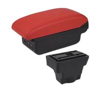 Para Opel Para Astra J Compartimento De Reposabrazos Para Coche Caja De Almacenamiento Central Modificación Detalles Interiores Accesorios CFCPKOYOZD(B4 red 3USB)