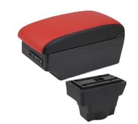 Para Opel Para Astra J Compartimento De Reposabrazos Para Coche Caja De Almacenamiento Central Modificación Detalles Interiores Accesorios CFCPKOYOZD(C5 black border 7USB)