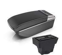 Para Opel Para Astra J: Modificación Interior Del Reposabrazos Elevado Con Compartimento Central De Doble Capa Y Portavasos(B straight White line)