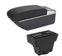 Para Opel Para Astra J Reposabrazos Con Caja De Almacenamiento Pieza De Reacondicionamiento Accesorio Para Detalles Interiores Fácil Instalar(A2 Black line 7USB)