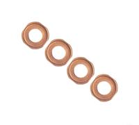 Para Opel para Astra para Corsa Zafira 4 anillos de sellado de juntas para boquilla de inyección 55578387 pieza de repuesto para compatibilidad del motor