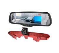para Opel para Combinado HD Cámara Visión | Kit Cámara Marcha Atrás Con Luz De Freno AHD720P Con Monitor De Espejo Trasero De 6,86 Pulgadas.
