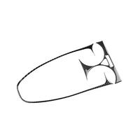 Para Opel Para Corsa 2007-2014 Pegatina Pantalla Tiempo Toma Control Central Coche, Fibra Carbono Suave Panel Cubierta Consola Centra(Outlet Warning Black)